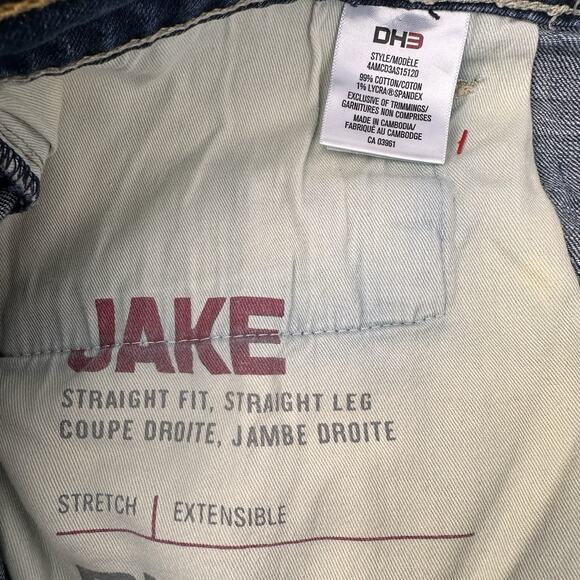 DH3 Jeans Men 38 X 29 Jake Medium Wash - Nice - Picture 13 of 15